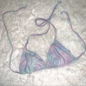 Tie Dye Bikini Top